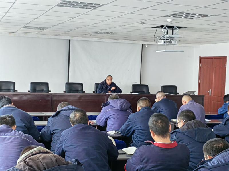 風勁帆滿圖新志 手心聚力干勁足&mdash;&mdash;物產(chǎn)工投公司召開節(jié)后收心會