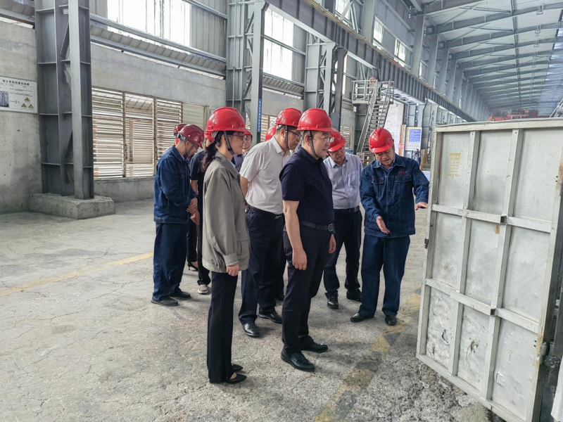 省國(guó)資委黨委書(shū)記、主任姜軍蒞臨物產(chǎn)工投公司調(diào)研