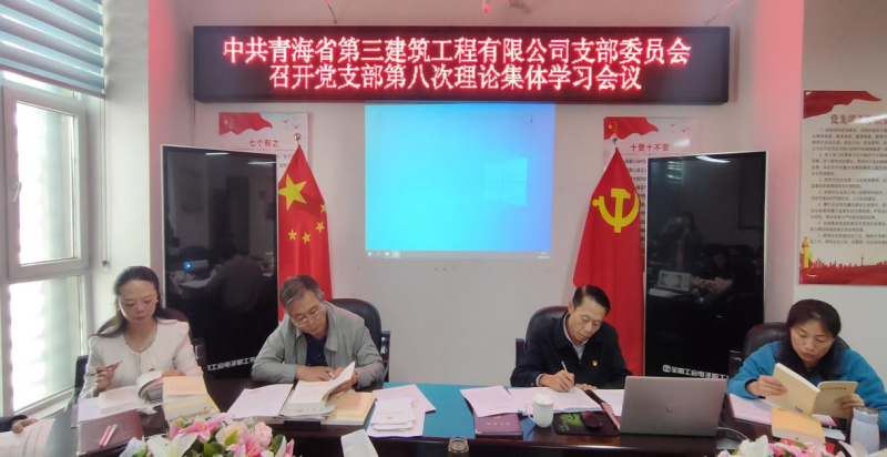 三建公司黨支部召開第八次理論集體學(xué)習(xí)會(huì) ----集團(tuán)黨委委員、紀(jì)委書記講主題教育專題黨課