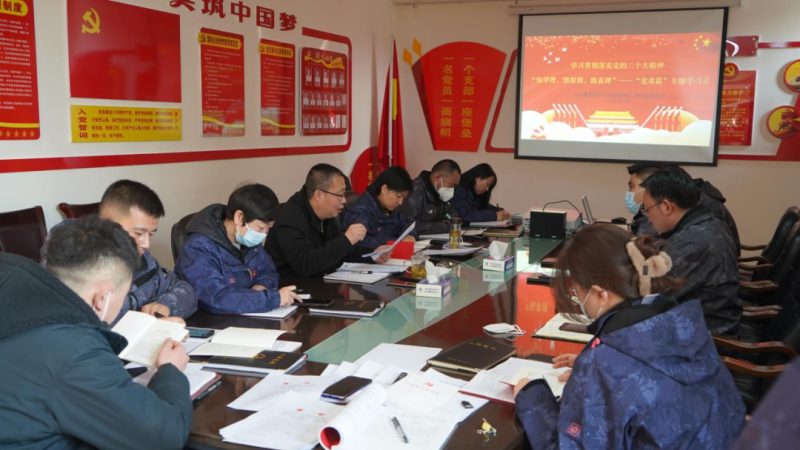 物產(chǎn)汽貿(mào)黨支部召開(kāi)&ldquo;知學(xué)理、悟原理、踐真理&rdquo; &mdash;&mdash;黨章篇&rdquo;專(zhuān)題學(xué)習(xí)會(huì)