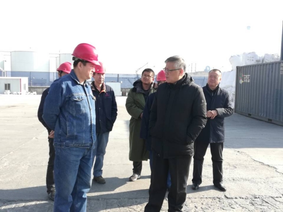 集團(tuán)黨委書(shū)記、董事長(zhǎng)王玉輝同志到工投公司考察調(diào)研