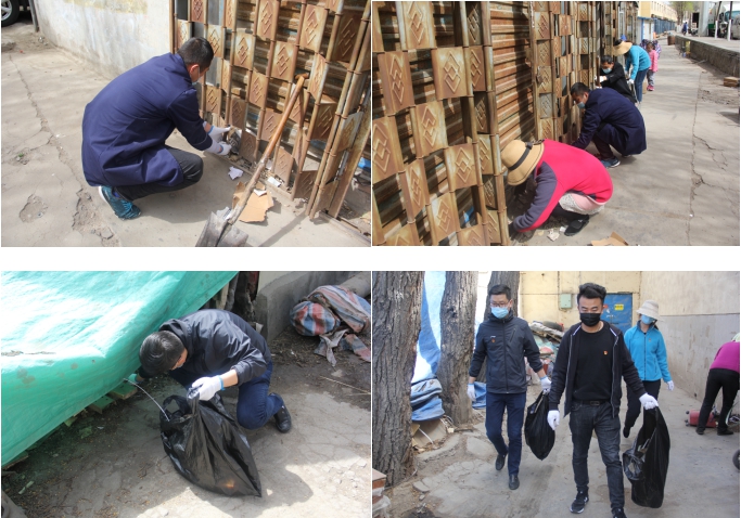 中共青海省第三建筑工程有限公司支部委員會開展&ldquo;黨旗領航，愛衛(wèi)同行&rdquo;主題黨日活動